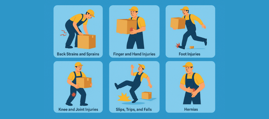 injury during house move